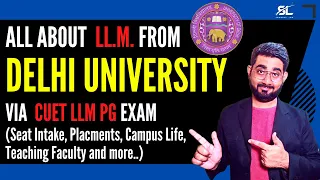 LLM from DU |  DU LLM Placement | DU LLM Details | DU LLM | CUET PG LLM 2023 | DU LLM 2023