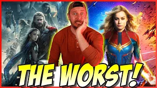 5 Worst MCU Films!