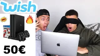 BLIND BEI WISH BESTELLEN 3 !!! (PLAYSTATION FÜR 50€) | Kelvin und Marvin