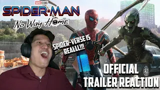SPIDERMAN NO WAY HOME OFFICIAL TRAILER REACTION