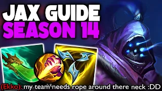 A Guide on How to Make Enemy Jungler tell his team to **** themselves with Jax Jungle in High Elo