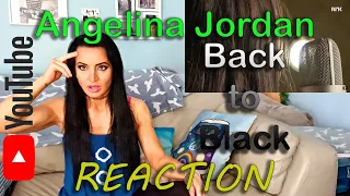 Angelina Jordan - Back to Black REACTION