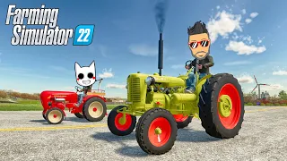 УСТРОИЛИ ГОНКИ НА ТРАКТОРАХ! СОДА КУПИЛ ПОРШ В FARMING SIMULATOR 22