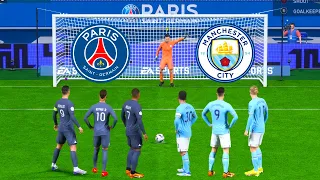 FIFA 23 - PSG VS MAN CITY I PENALTY SHOOTOUT I CHAMPIONS LEAGUE FINAL 2024