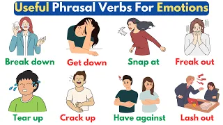 Phrasal Verbs For Emotions & Reactions | Phrasal Verbs | English Vocabulary