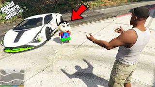 Franklin Meets Shinchan For The First Time in GTA 5 ! | Techerz