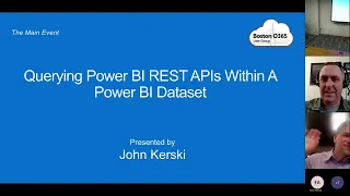 Querying Power BI REST APIs within a Power BI Dataset