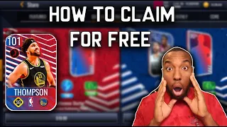 HOW TO GET 101 KLAY FOR FREE! CONFERENCE FINALS PACK OPENING! NBA LIVE MOBILE 22