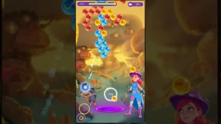 Bubble Witch 3 Saga Level 6 (Nero's power orb)