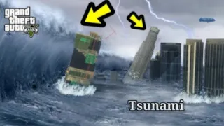 Fighting Tsunami with @Techno gamerz in GTA-5 #gta5 #tsunami #technogamerz