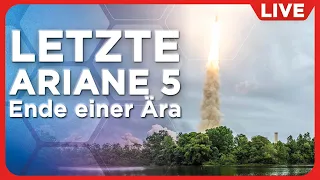 Raketenstart: Die Ariane 5 Rakete startet zum letzten Mal | An Bord Heinrich Hertz und Syracuse 4B