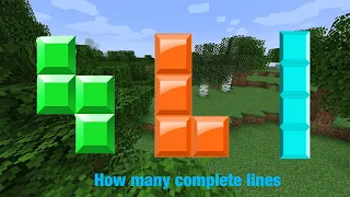 Block Puzzle 2D map for Minecraft