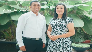 Pemberkatan Calvin dan Priska