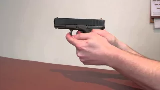 KJ Works (KJW) Glock 23 Airsoft Pistol Shooting Demo