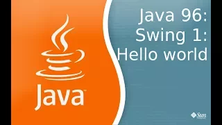 Урок по Java 96: Swing 1: HelloWorld