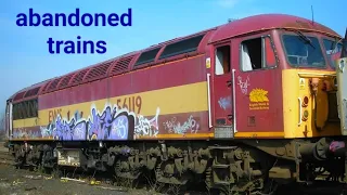 Abandoned trains of UK