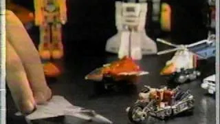 Gobots toys 1984 TV commercial