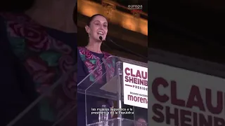 Claudia Sheinbaum se convierte en la primera presidenta de México