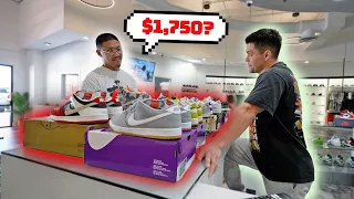 Buying Sneakers from Customers in our Store!