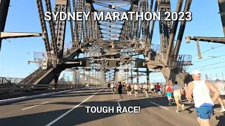 Sydney Marathon 2023 tough race!