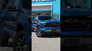 2023 Chevrolet Colorado Z71 in Fountain Blue