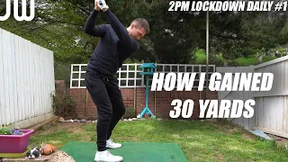 How I gained 30 Yards Over 6 Months... | How You Can Hit Longer Golf Drives!