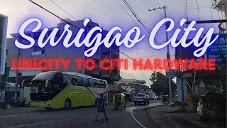 UNICITY TO CITI HARDWARE ROAD TRIP  ///  SURIGAO CITY EARLY MORNING RIDE