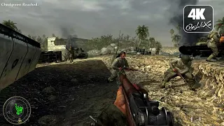 🎮 [4K] Hard Landing | Call of Duty World At War | Gameplay Walkthrough - Part 3