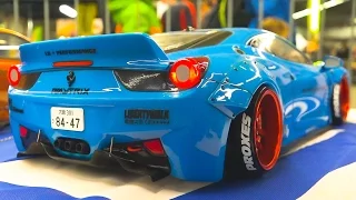 AMAZING RC DRIFT CAR RACE MODELS IN ACTION / Fair Erfurt Germany 2017