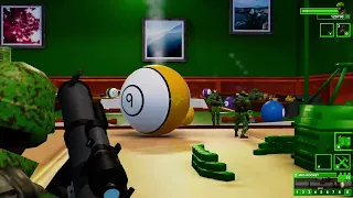 Billiard Room Skirmish| Attack On Toys