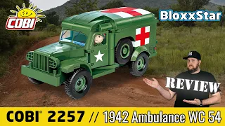 COBI® 2257 🚑 1942 Ambulance WC 54💥Endlich mein eigner Dodge! ▶️ REVIEW & HISTORY 💬 BloxxStar 📽️ 4K