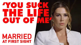 Bec and Jake are on the rocks | Married at First Sight 2021