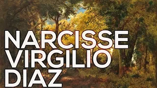 Narcisse Virgilio Diaz: A collection of 160 paintings (HD)