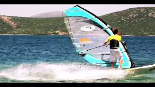 Windsurfing- The Laydown Gybe (Slalom Gybe)