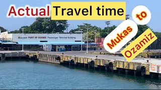 Actual Travel Time | Mukas to Ozamiz