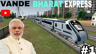 Most Fastest Train 🔥 Vande Bharat Express ⚡ Agra To Puna Route 😱 Ep 1 @NarendraModi