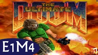 Ultimate Doom E1M4 Command Control (All Secrets)