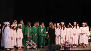 Shen Class of 2016 High School Graduation: Mostly A Cappella "You Raise Me Up"