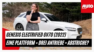 Genesis Electrified GV70 (2022): Hat er wirklich was zu bieten? | AUTO ZEITUNG