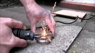 Cutting A Padlock With A Dremel