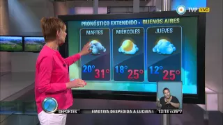 Visión 7 - Pronóstico extendido para Buenos Aires