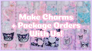 Make Charms + Package Orders With Us!