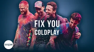 Coldplay - Fix You (Official Karaoke Instrumental) | SongJam