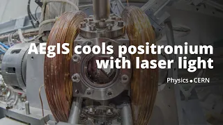 AEgIS experiment at CERN cools positronium with laser light for the first time