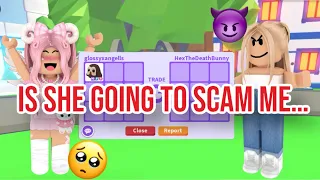 Being a NOOB To See If My Friend Will SCAM ME.. *SHOCKING* (ADOPT ME)