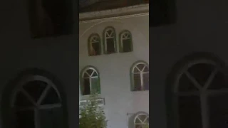 İstanbulda  bir camide görüntülenen melek