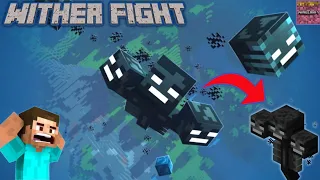I killed wither in 30 seconds/Minecraft wither boss in tamil/on vtg!