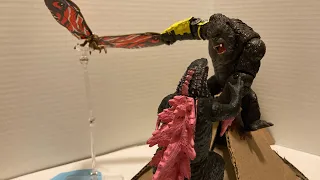 Godzilla vs Kong in Egypt stop motion!