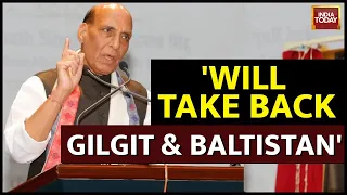 Rajnath Singh LIVE | Defence Minister Thunders At Pakistan, Outlines 'Mission PoK' | PoK News