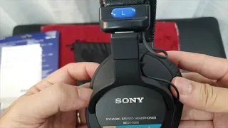 Unboxing Sony MDR 7506 and how to identify fake ones